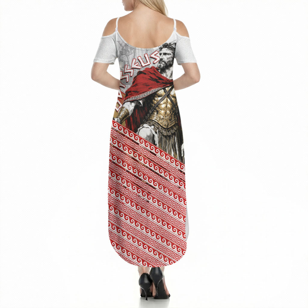 Odysseus Summer Maxi Dress King Of Ithaca - Ancient Greek Mythology