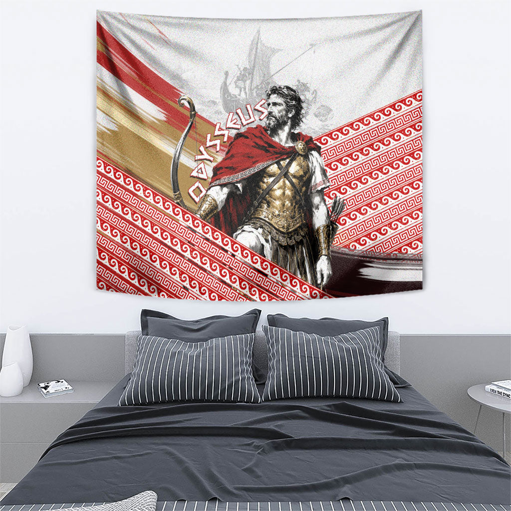 Odysseus Tapestry King Of Ithaca - Ancient Greek Mythology