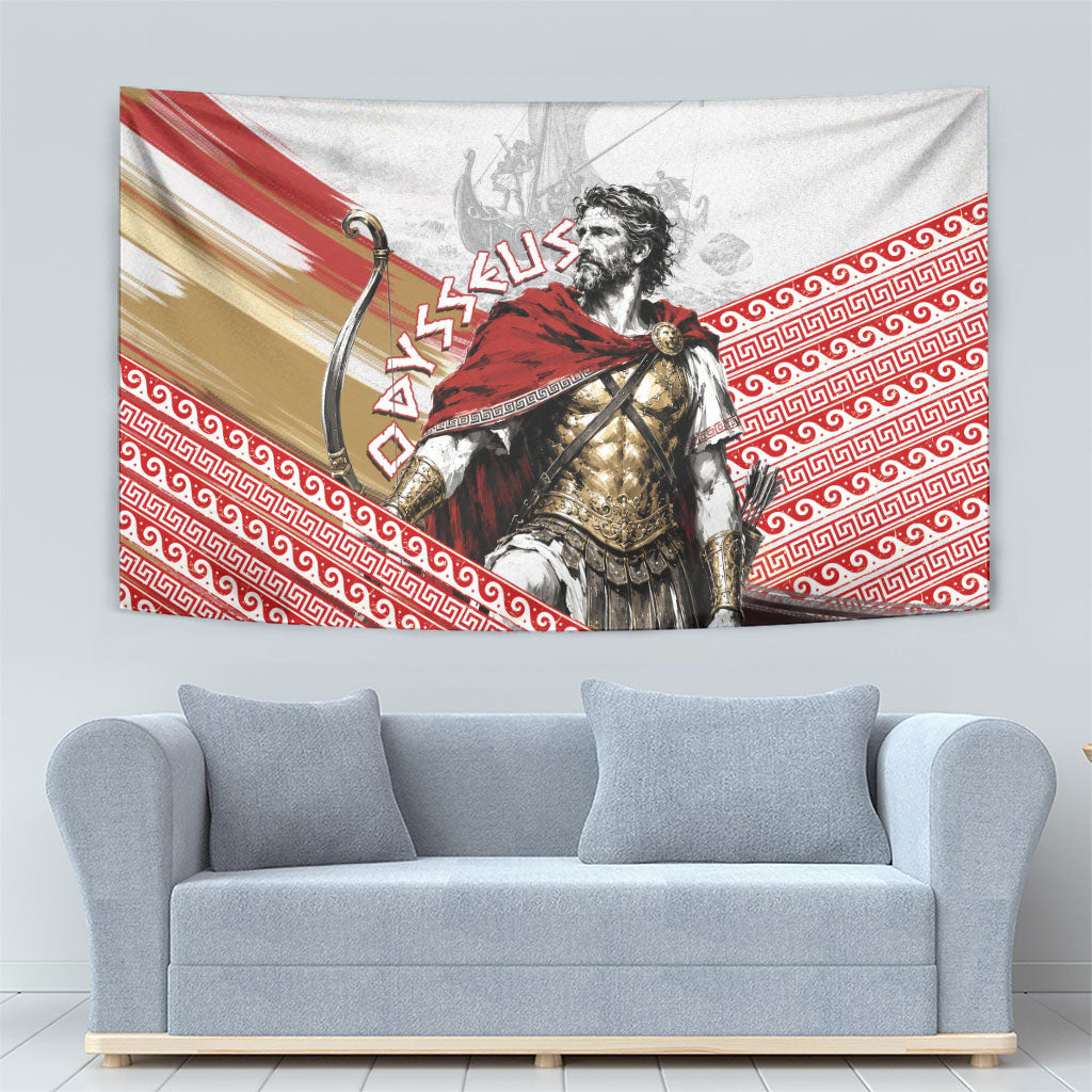 Odysseus Tapestry King Of Ithaca - Ancient Greek Mythology