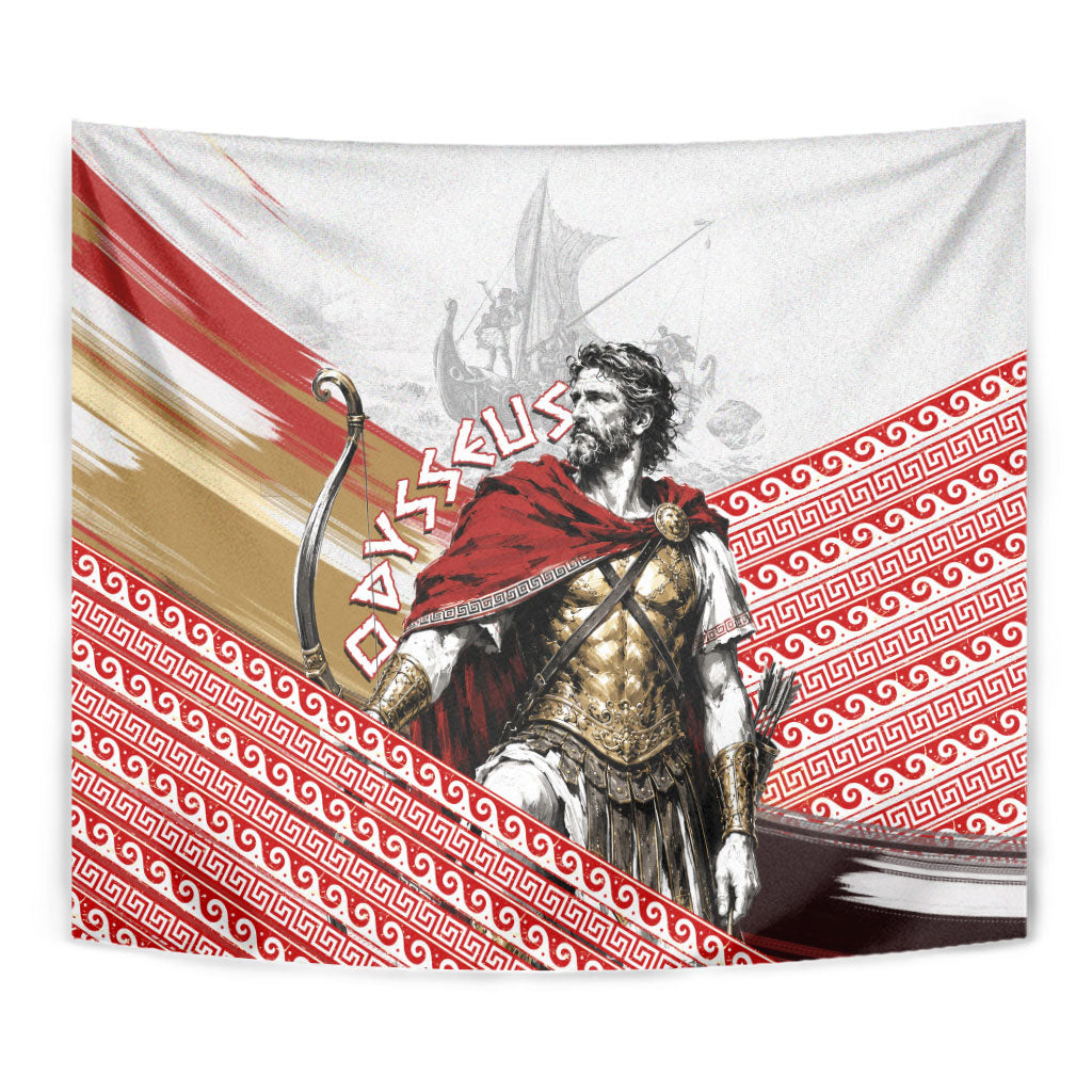 Odysseus Tapestry King Of Ithaca - Ancient Greek Mythology