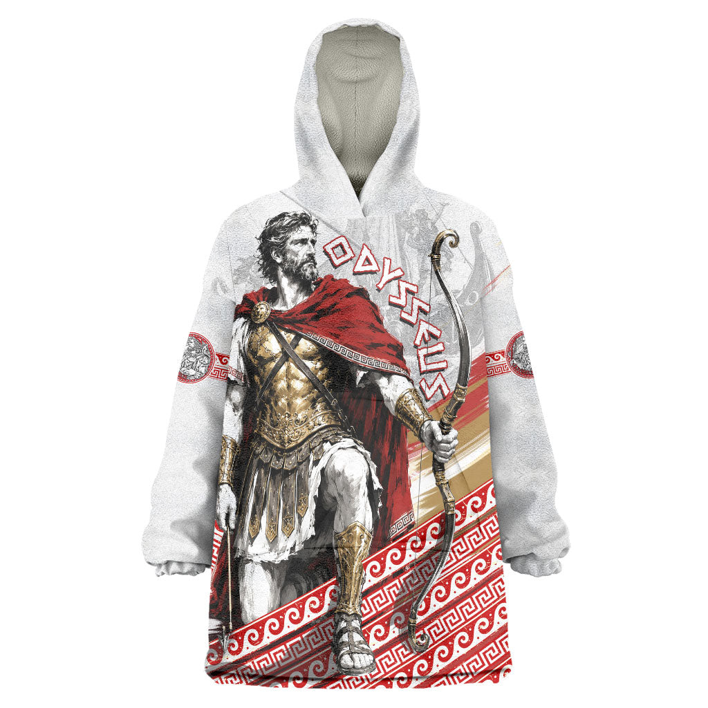 Odysseus Wearable Blanket Hoodie King Of Ithaca - Ancient Greek Mythology