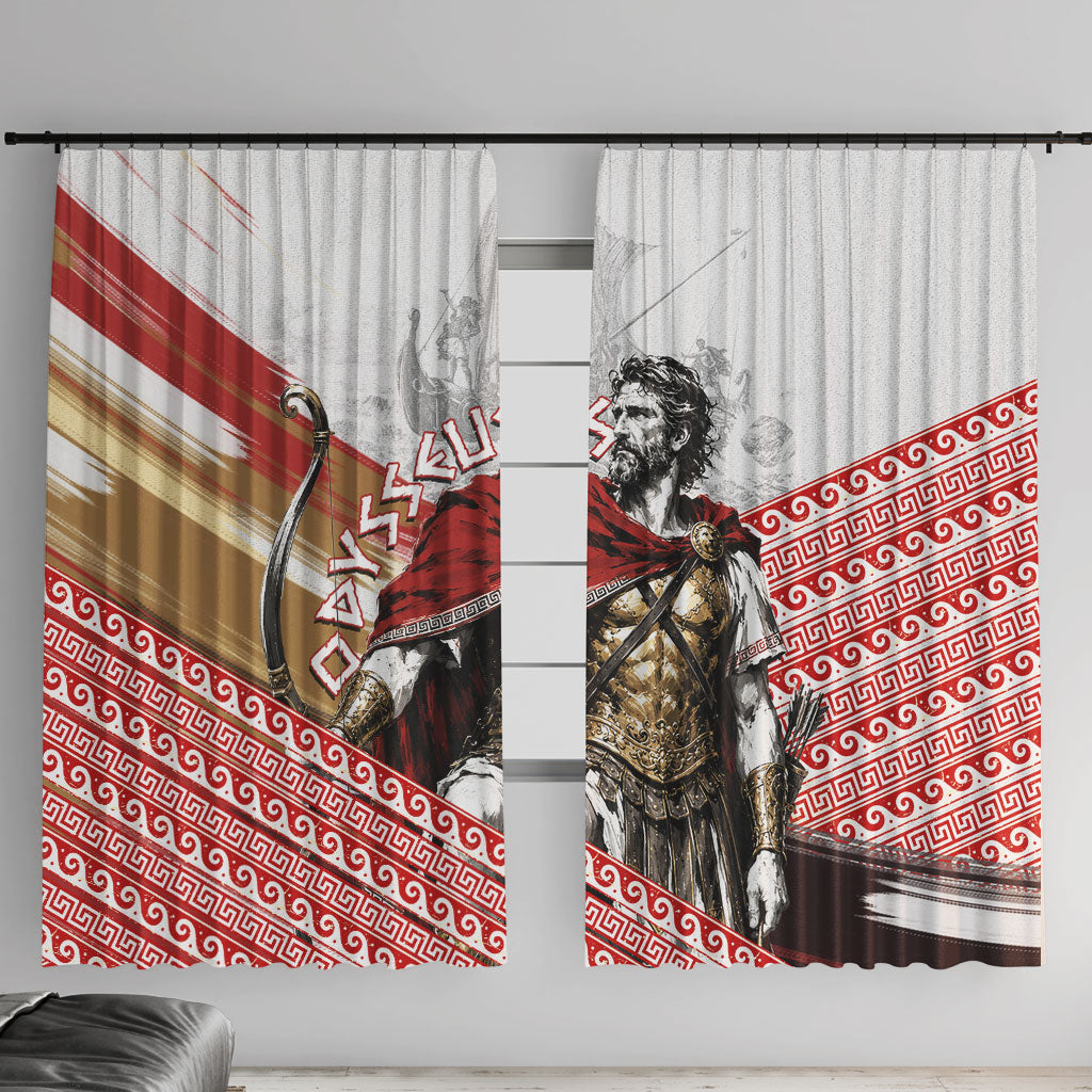 Odysseus Window Curtain King Of Ithaca - Ancient Greek Mythology