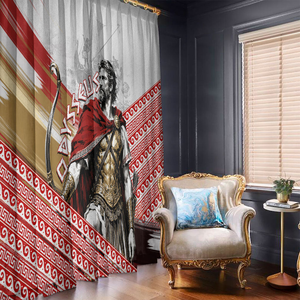 Odysseus Window Curtain King Of Ithaca - Ancient Greek Mythology