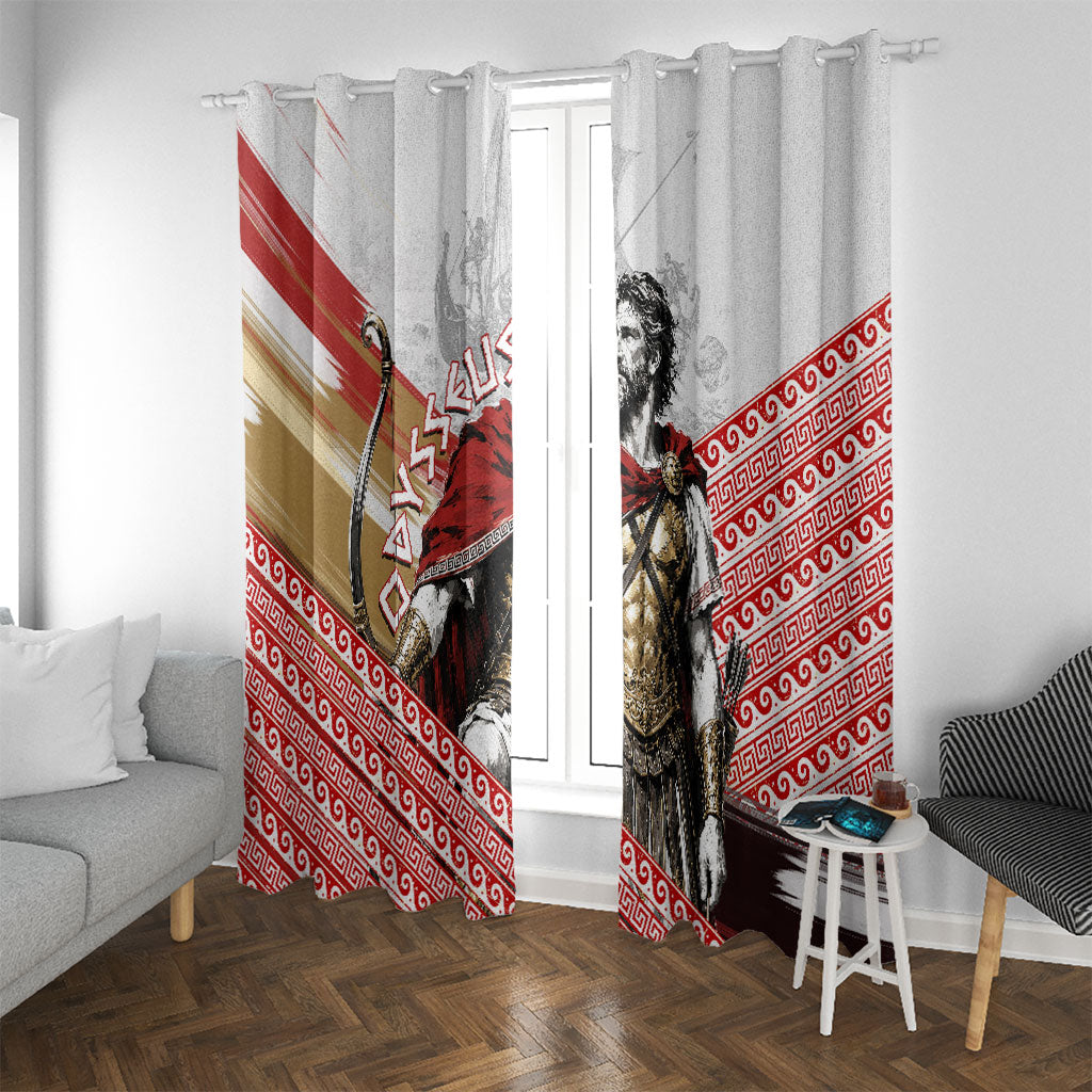 Odysseus Window Curtain King Of Ithaca - Ancient Greek Mythology