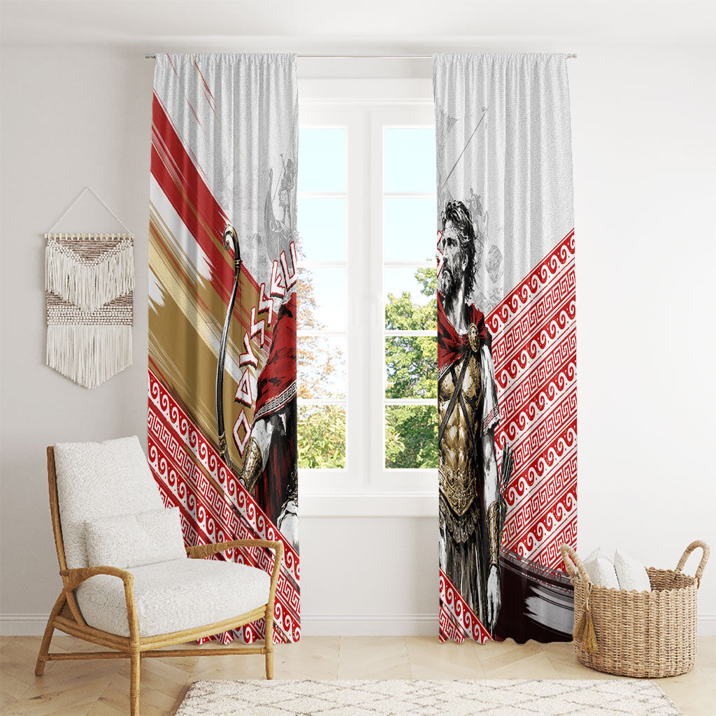 Odysseus Window Curtain King Of Ithaca - Ancient Greek Mythology