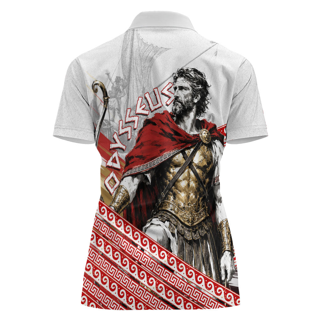 Odysseus Women Polo Shirt King Of Ithaca - Ancient Greek Mythology
