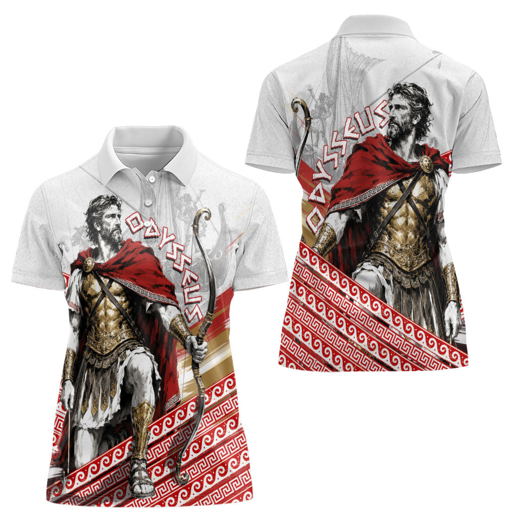 Odysseus Women Polo Shirt King Of Ithaca - Ancient Greek Mythology