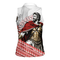 Odysseus Women Sleeveless Polo Shirt King Of Ithaca - Ancient Greek Mythology