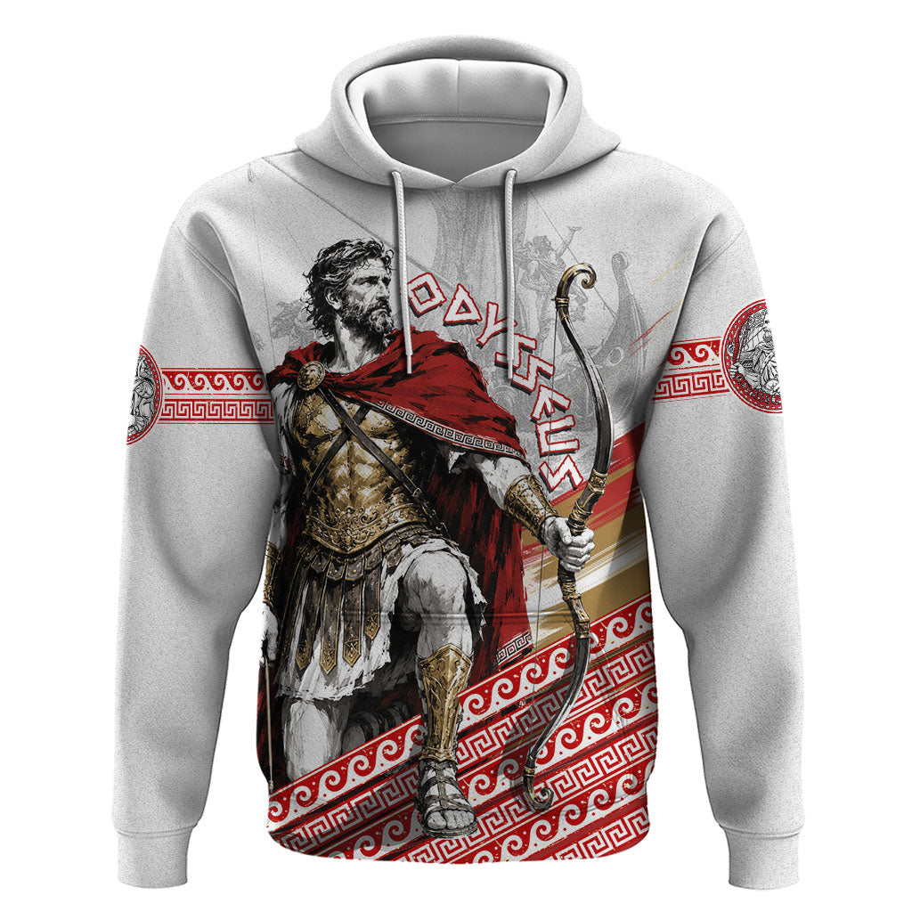 Odysseus Zip Hoodie King Of Ithaca - Ancient Greek Mythology