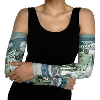 Odysseus King Of Ithaca Arm Sleeves Ancient Greek Statue Mosaic Classic Mythology Art