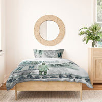 Odysseus King Of Ithaca Bedding Set Ancient Greek Statue Mosaic Classic Mythology Art