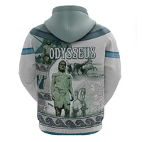 Odysseus King Of Ithaca Hoodie Ancient Greek Statue Mosaic Classic Mythology Art
