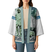 Odysseus King Of Ithaca Kimono Ancient Greek Statue Mosaic Classic Mythology Art