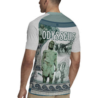 Odysseus King Of Ithaca Rugby Jersey Ancient Greek Statue Mosaic Classic Mythology Art
