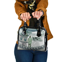 Odysseus King Of Ithaca Shoulder Handbag Ancient Greek Statue Mosaic Classic Mythology Art