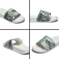 Odysseus King Of Ithaca Slide Sandals Ancient Greek Statue Mosaic Classic Mythology Art