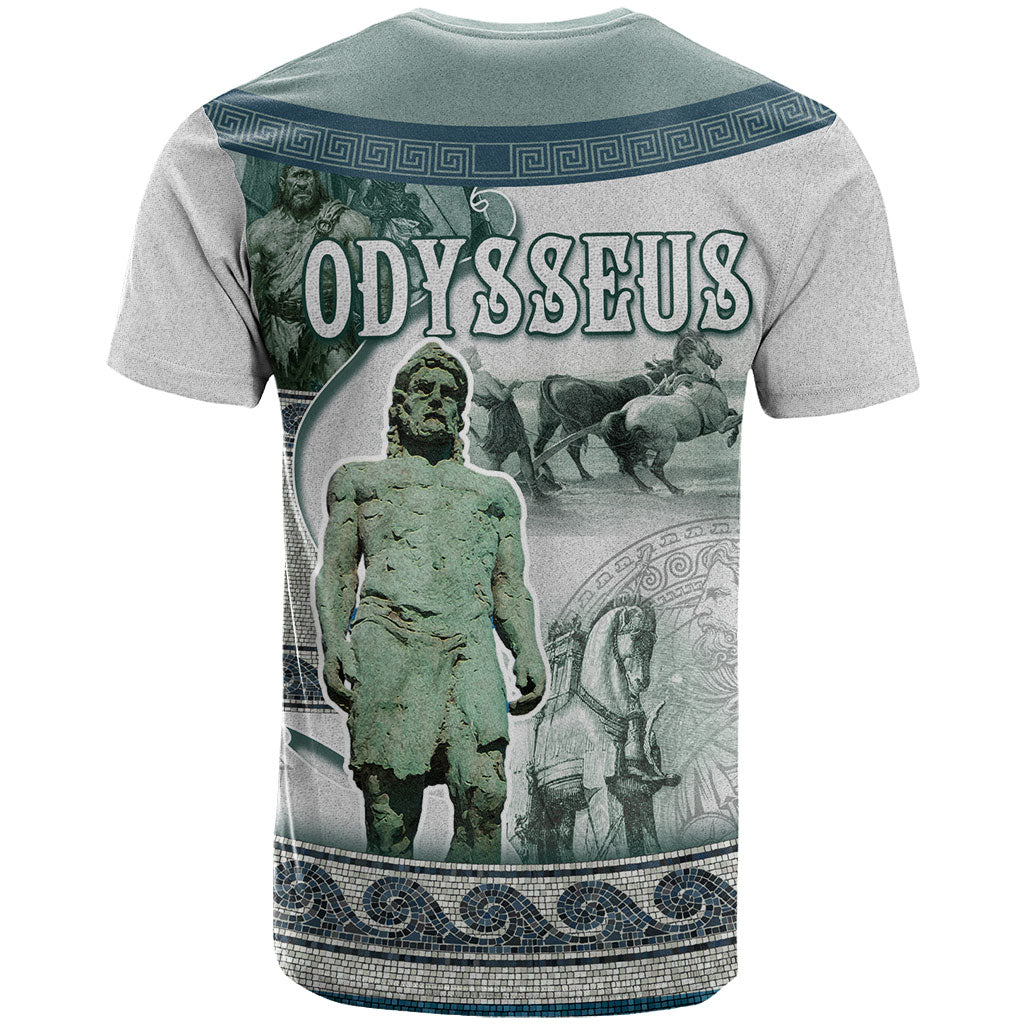 Odysseus King Of Ithaca T Shirt Ancient Greek Statue Mosaic Classic Mythology Art