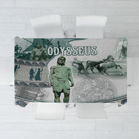 Odysseus King Of Ithaca Tablecloth Ancient Greek Statue Mosaic Classic Mythology Art