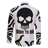 Skull Family Matching Summer Maxi Dress and Hawaiian Shirt Born To Die - Wonder Print Shop