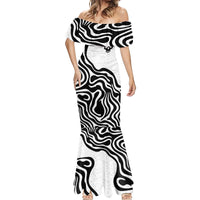 Skull Mermaid Dress Born To Die - Wonder Print Shop