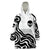 Skull Wearable Blanket Hoodie Born To Die - Wonder Print Shop