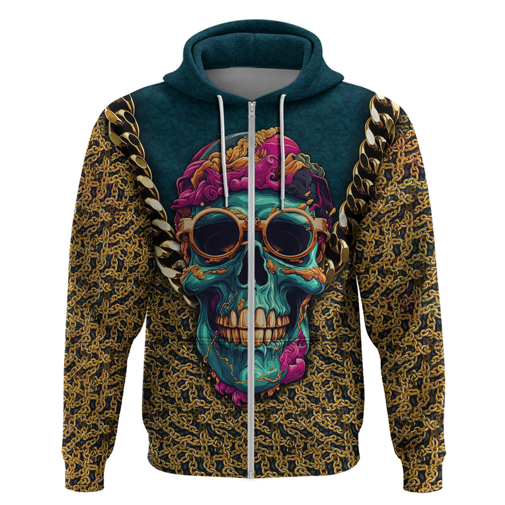 Skull Gang Hoodie Sic Transit Gloria Mundi - Wonder Print Shop