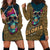 Skull Gang Hoodie Dress Sic Transit Gloria Mundi - Wonder Print Shop