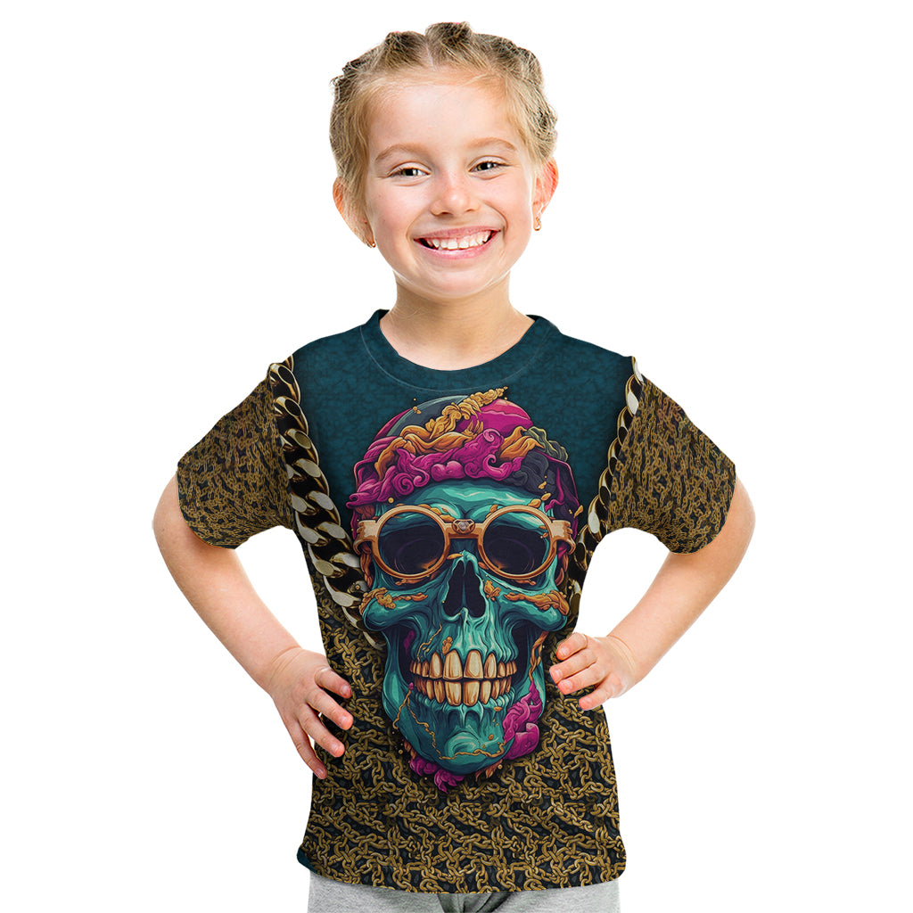 Skull Gang Kid T Shirt Sic Transit Gloria Mundi - Wonder Print Shop