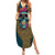 Skull Gang Summer Maxi Dress Sic Transit Gloria Mundi - Wonder Print Shop