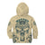 Polynesian Kid Hoodie Warrior Skull with Tribal Patterns Tattoo Design - Wonder Print Shop