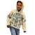 Polynesian Kid Hoodie Warrior Skull with Tribal Patterns Tattoo Design - Wonder Print Shop
