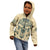 Polynesian Kid Hoodie Warrior Skull with Tribal Patterns Tattoo Design - Wonder Print Shop