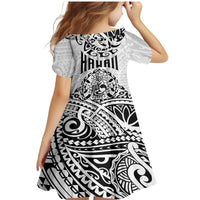 Hawaii Family Matching Mermaid Dress and Hawaiian Shirt with Polynesian Turtle - Wonder Print Shop