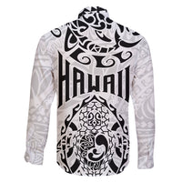 Hawaii Family Matching Short Sleeve Bodycon Dress and Hawaiian Shirt with Polynesian Turtle - Wonder Print Shop