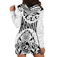 Hawaii Hoodie Dress with Polynesian Turtle - Wonder Print Shop