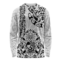 Hawaii Long Sleeve Shirt with Polynesian Turtle - Wonder Print Shop