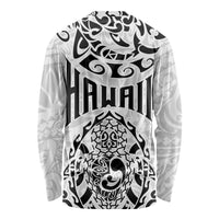 Hawaii Long Sleeve Shirt with Polynesian Turtle - Wonder Print Shop