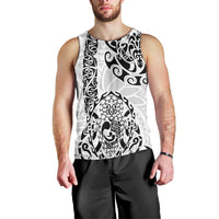Hawaii Men Tank Top with Polynesian Turtle - Wonder Print Shop