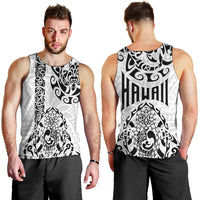 Hawaii Men Tank Top with Polynesian Turtle - Wonder Print Shop