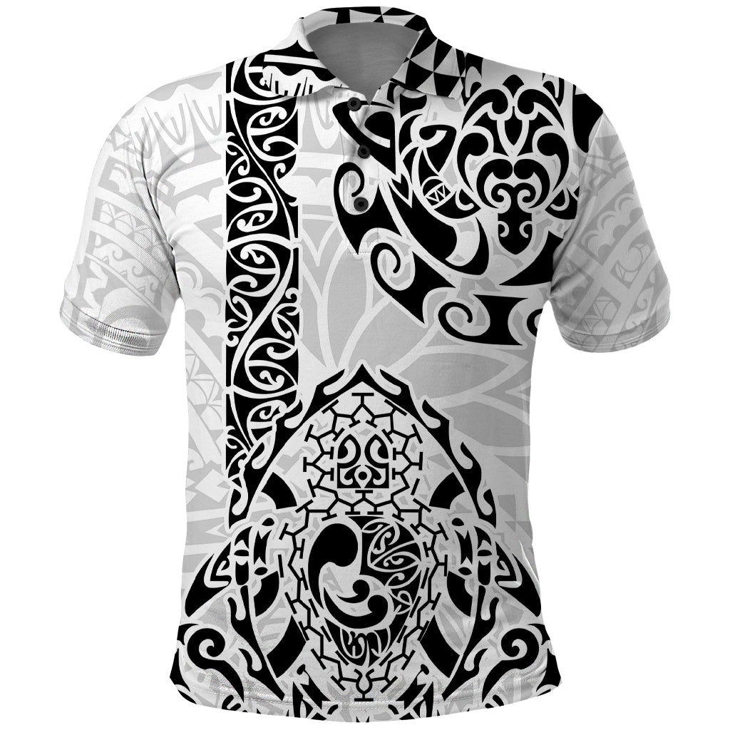 Hawaii Polo Shirt with Polynesian Turtle - Wonder Print Shop