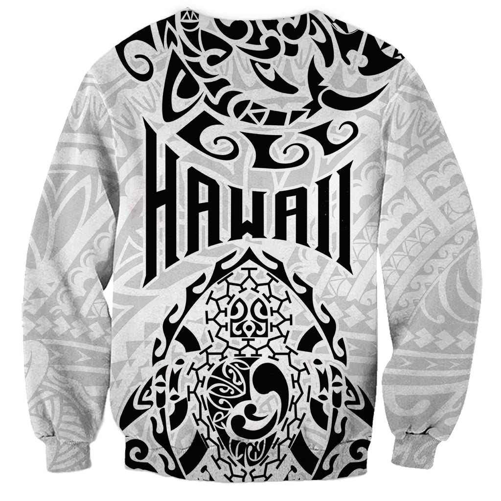 Hawaii Sweatshirt with Polynesian Turtle - Wonder Print Shop