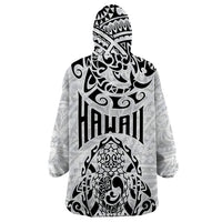 Hawaii Wearable Blanket Hoodie with Polynesian Turtle - Wonder Print Shop