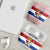 Netherlands Christmas AirPods Case with Sinterklaas Horse Dutch Flag and Festive Knit Pattern - Wonder Print Shop