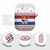 Netherlands Christmas AirPods Case with Sinterklaas Horse Dutch Flag and Festive Knit Pattern - Wonder Print Shop