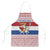 Netherlands Christmas Apron with Sinterklaas Horse Dutch Flag and Festive Knit Pattern - Wonder Print Shop