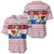 Netherlands Christmas Baseball Jersey with Sinterklaas Horse Dutch Flag and Festive Knit Pattern - Wonder Print Shop