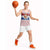 Netherlands Christmas Basketball Jersey with Sinterklaas Horse Dutch Flag and Festive Knit Pattern - Wonder Print Shop