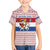 Netherlands Christmas Family Matching Off The Shoulder Long Sleeve Dress and Hawaiian Shirt with Sinterklaas Horse Dutch Flag and Festive Knit Pattern - Wonder Print Shop