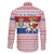 Netherlands Christmas Family Matching Short Sleeve Bodycon Dress and Hawaiian Shirt with Sinterklaas Horse Dutch Flag and Festive Knit Pattern - Wonder Print Shop