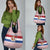Netherlands Christmas Grocery Bag with Sinterklaas Horse Dutch Flag and Festive Knit Pattern - Wonder Print Shop
